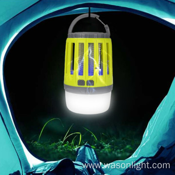 Daily Use Home And Outdoor Cob+4*uv Waterproof Bug Zapper Usb Rechargeable Mosquito Killer Lamp